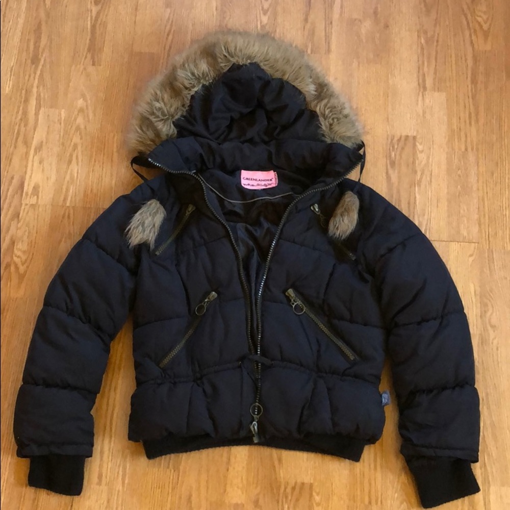 Women’s Greenlander Nordika Black Puffer Jacket
